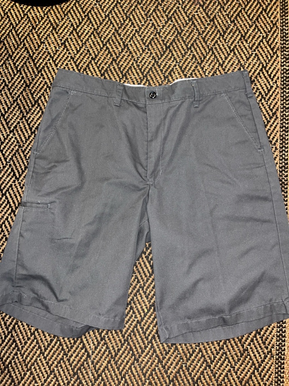 Red Kap Men’s gray Work Shorts - Picture 5 of 7